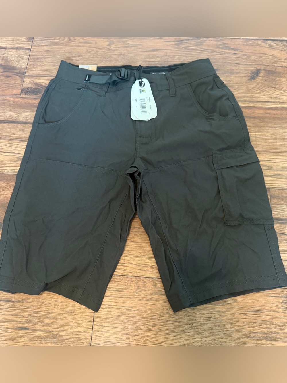 Prana Mens Stretch Zion Pant Dark Iron Sz 28 Hiking Outdoor